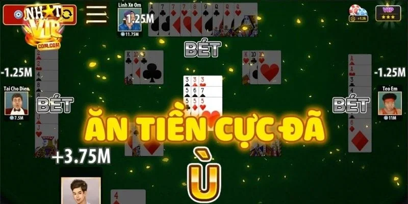 Các tựa game bài phổ biến tại NHATVIP
